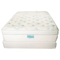 Queen Ultra Plush Pillow Top Mattress and 5" Enhanced Steel Support LP Foundation