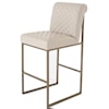 Jason Y1538 30" Quilted Leather Bar Stool