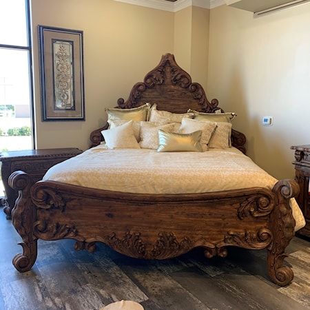 King Panel Bed