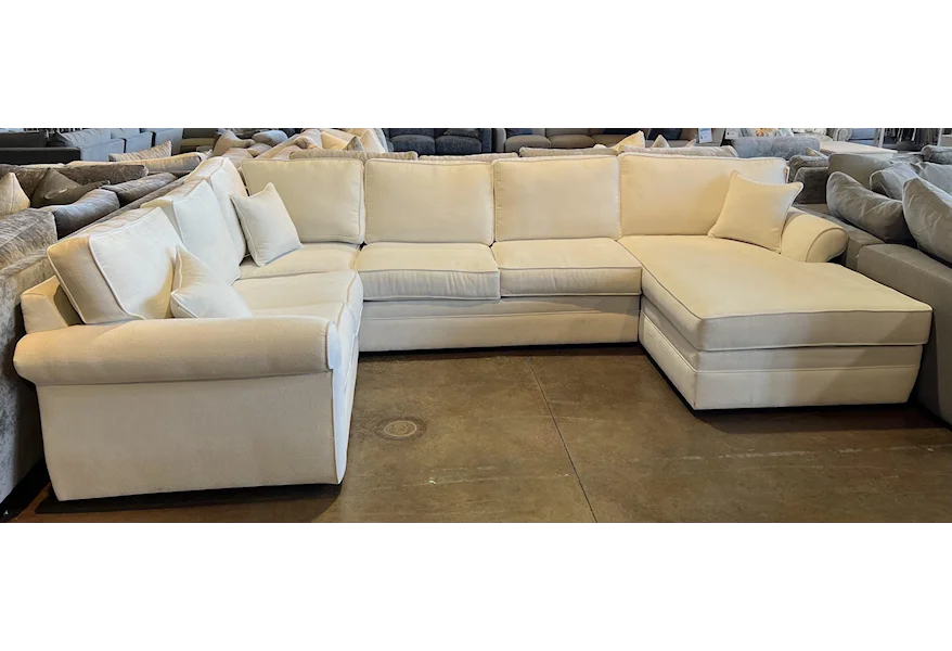 6801 3 PC Chaise Sectional by Jay Jay Design at Reeds Furniture