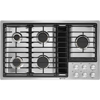 36” JX3™ Gas Downdraft Cooktop with 17,000 BTU Ultra-High Output Burner