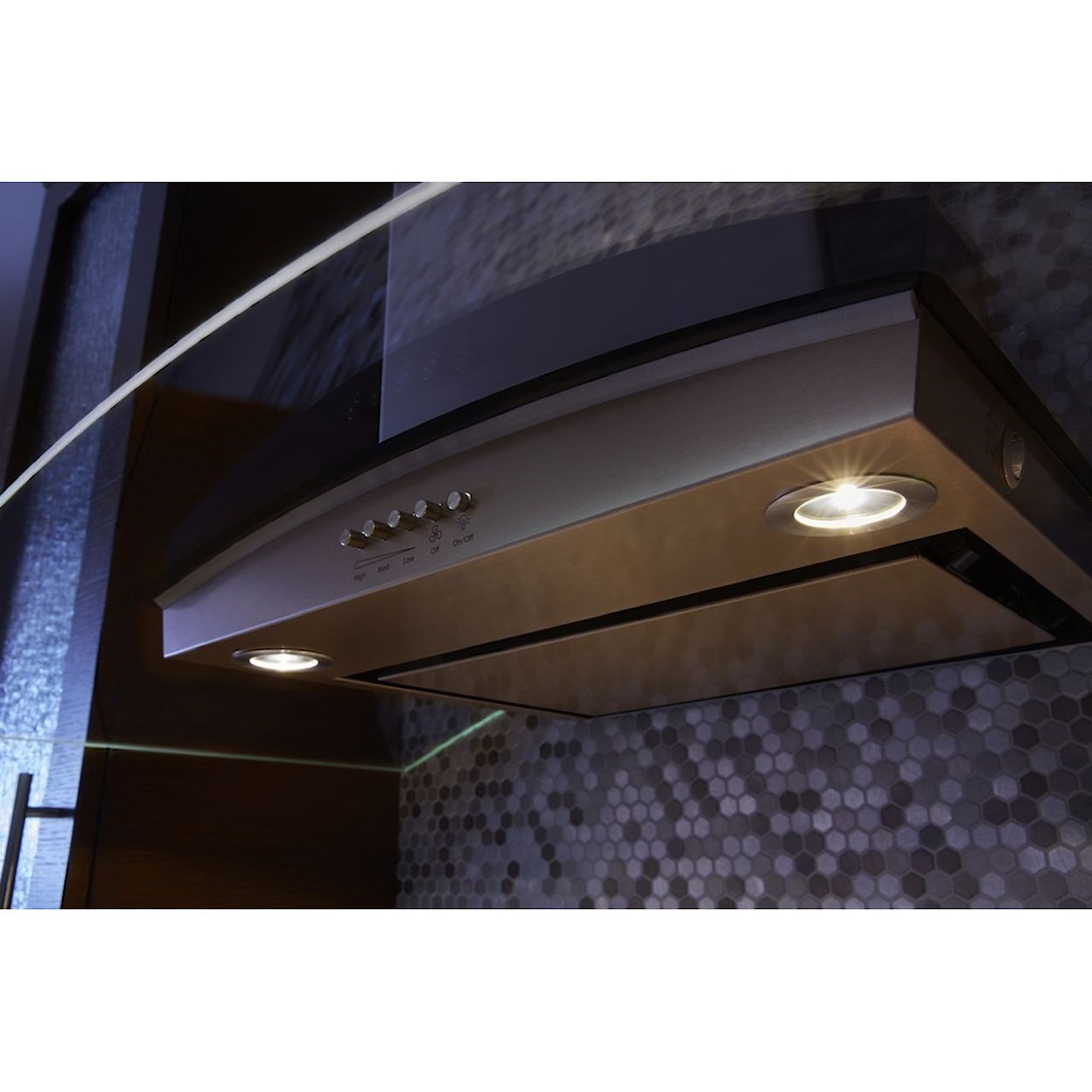 Jenn-Air Venting Hoods 30" Modern Glass Wall Mount Range Hood