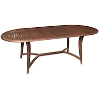 Butterfly Oval Extension Table