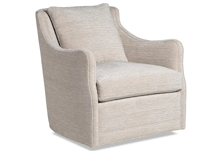Arcadia Arcadia Swivel Chair by Jessica Charles at Jacksonville Furniture Mart