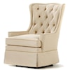 Jessica Charles Fine Upholstered Accents Libby Swivel Rocker   