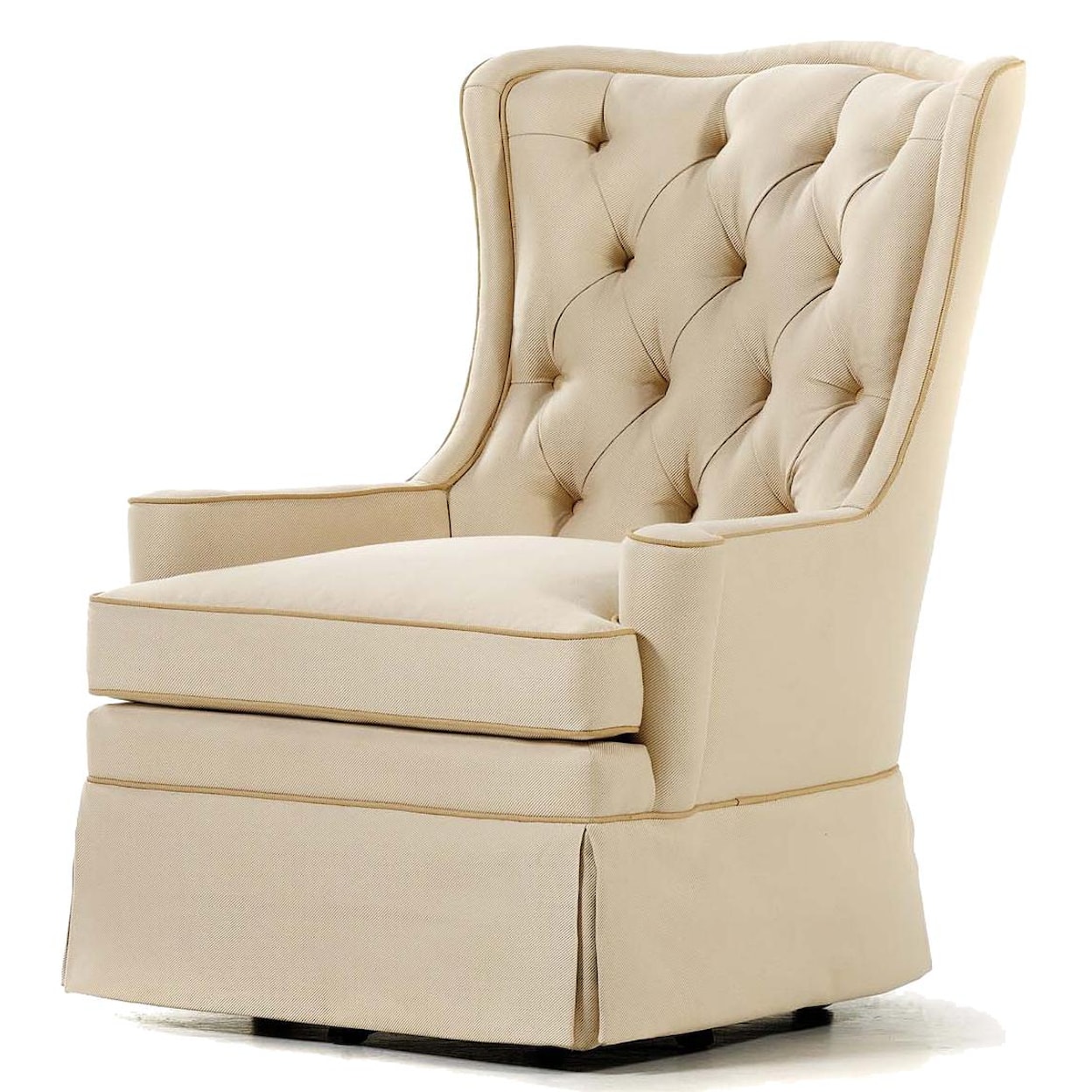 Jessica Charles Fine Upholstered Accents Libby Swivel Rocker   