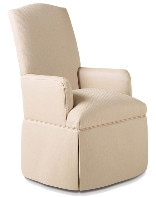 Petra Skirted Dining Arm Chair   
