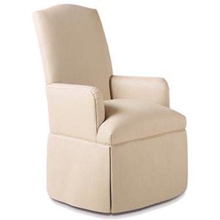 Petra Skirted Arm Chair   