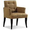 Jessica Charles Fine Upholstered Accents Mann Arm Dining Chair   