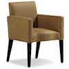 Jessica Charles Fine Upholstered Accents Marr Arm Dining Chair   
