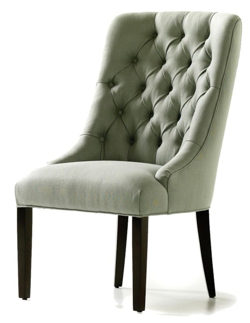 Lauren Dining Side Chair with Tufted Back