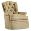 Jessica Charles Fine Upholstered Accents O' Henry Swivel Rocker   