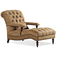 Charlesworth Chaise with Upholstered Arms