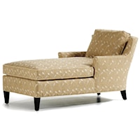 Kate Chaise with Tapered Legs
