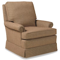 Austin Upholstered Swivel Rocker   