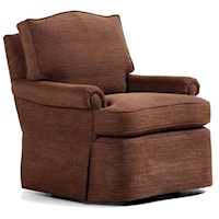 Douglas Upholstered Swivel Rocker   