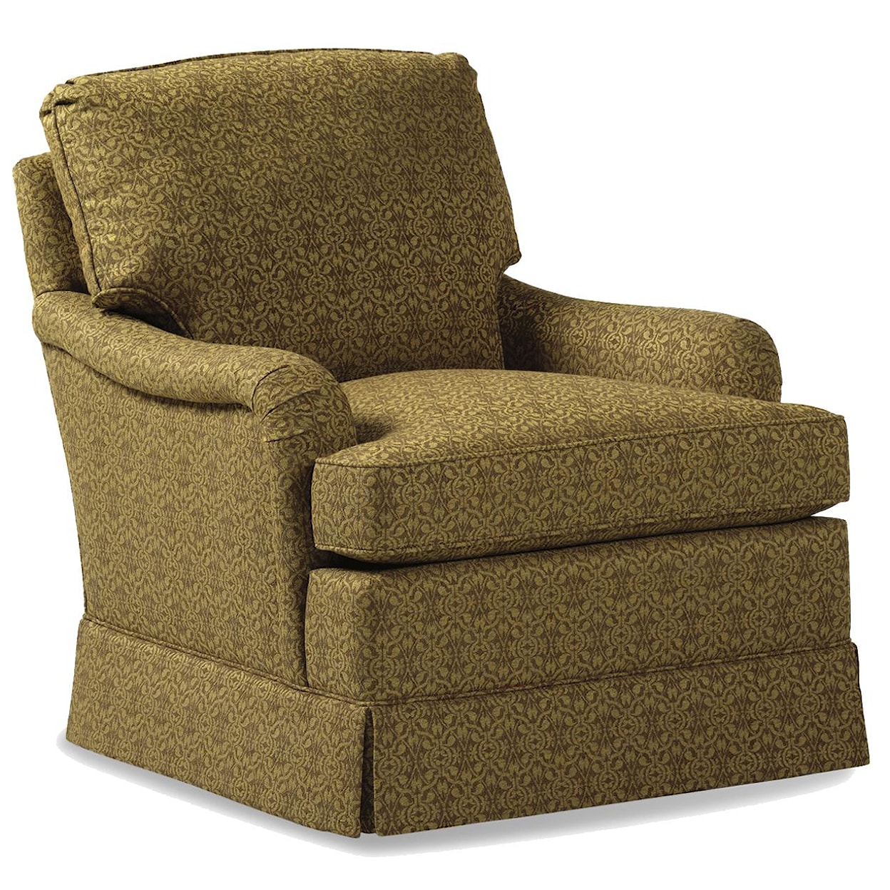 Jessica Charles Fine Upholstered Accents Palmer Swivel Rocker   