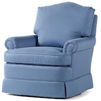 Berkeley Upholstered Swivel Rocker   