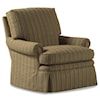 Jessica Charles Fine Upholstered Accents Hathaway Swivel Rocker   
