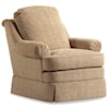 Jessica Charles Fine Upholstered Accents Fairfield Swivel Rocker   