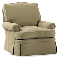 Bourges Upholstered Swivel Rocker   