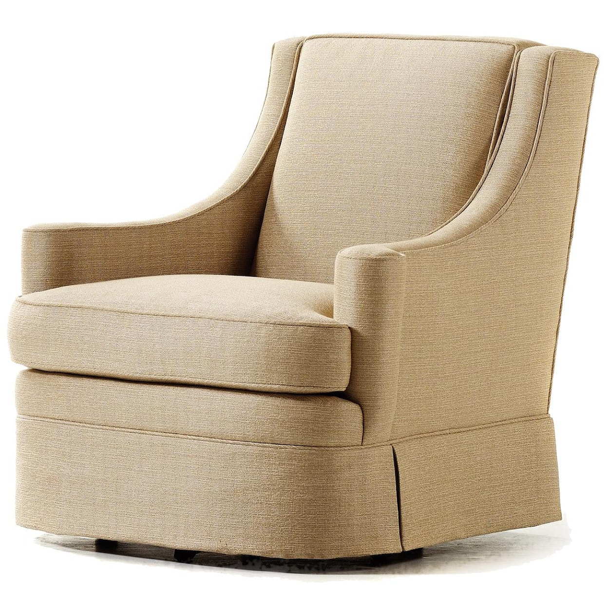 Jessica Charles Fine Upholstered Accents Jackie Swivel Rocker   