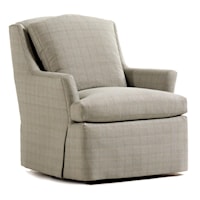 Cagney Upholstered Swivel Rocker   