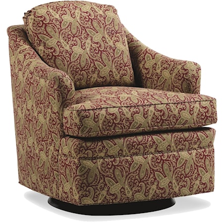 Damon Upholstered Swivel Rocker   