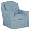 Jessica Charles Fine Upholstered Accents Carrie Swivel Glider