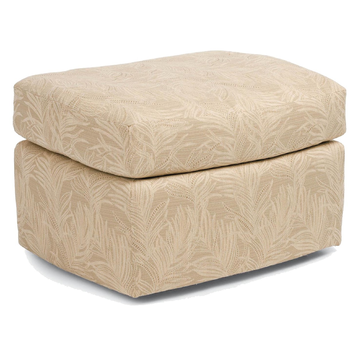 Jessica Charles Fine Upholstered Accents Ottoman   