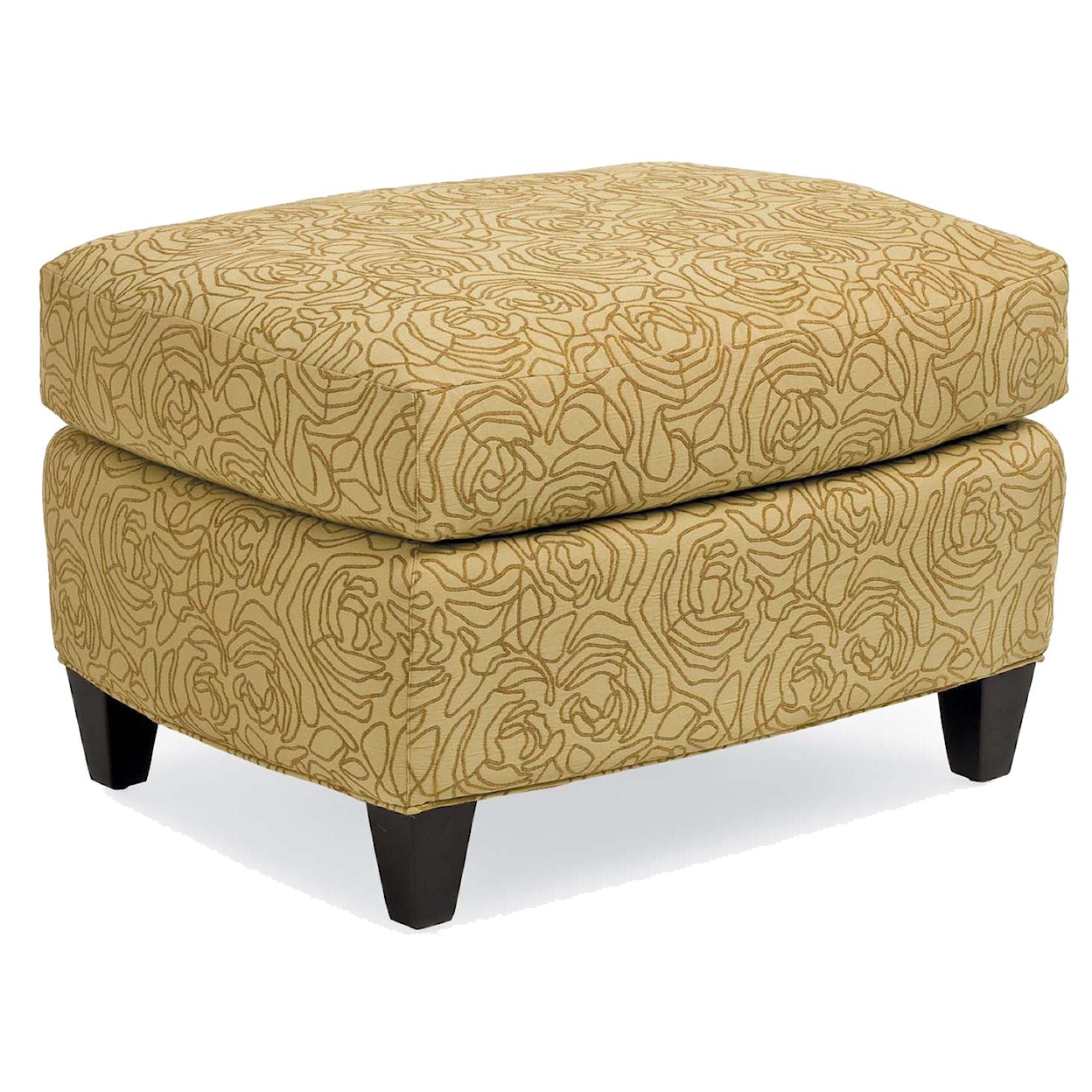 Jessica Charles Fine Upholstered Accents Ottoman   