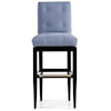 Jessica Charles Fine Upholstered Accents Mann Tufted Memory Swivel Barstool 