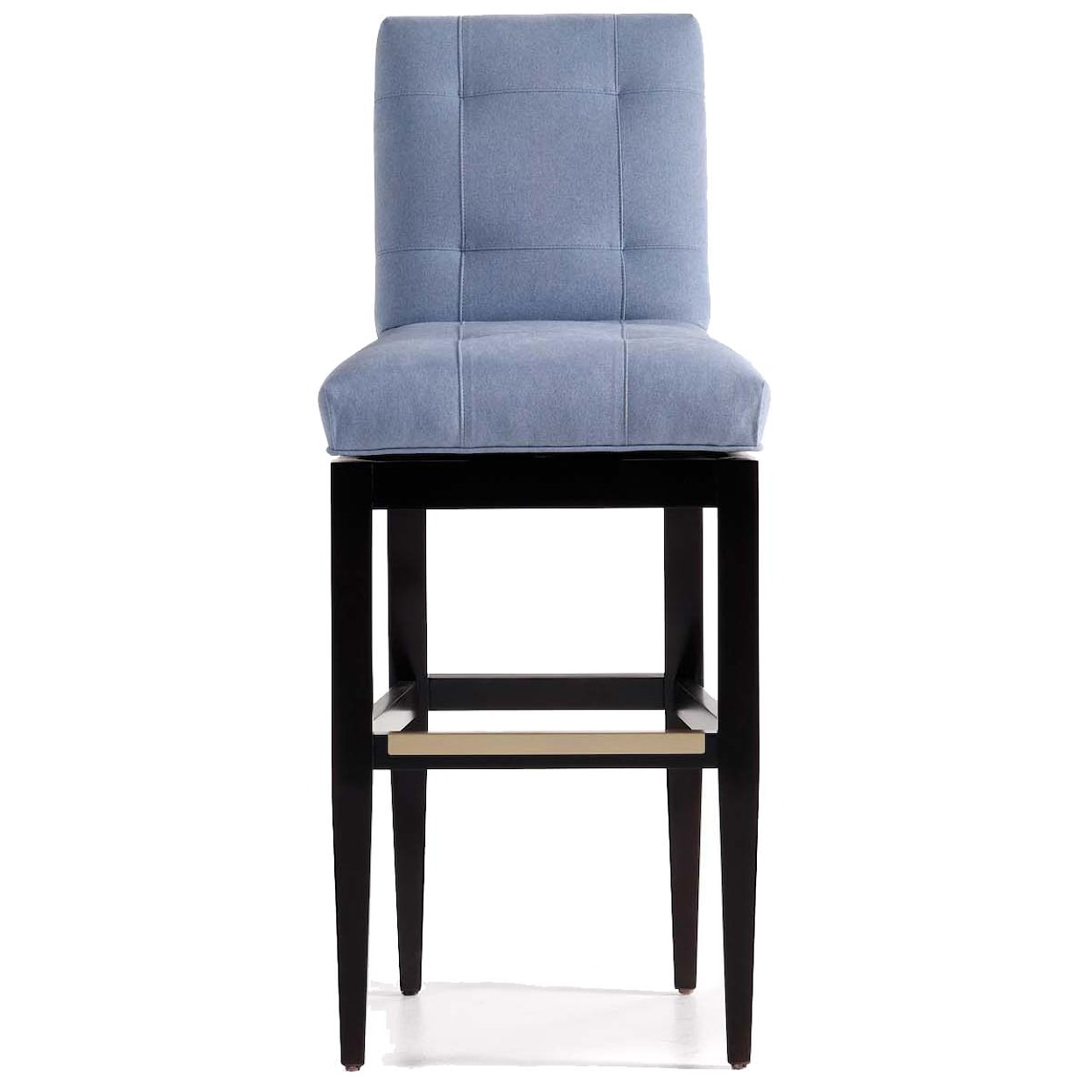 Jessica Charles Fine Upholstered Accents Mann Tufted Memory Swivel Barstool 