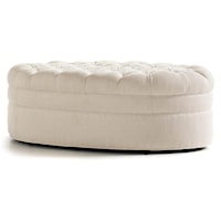 Marilyn Ottoman with Upholstered Base