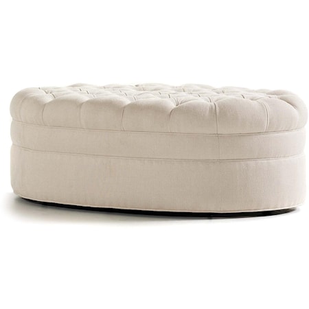 Marilyn Ottoman with Upholstered Base