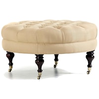 Dinah Tufted Ottoman   