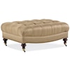Jessica Charles Fine Upholstered Accents Cocktail Ottoman   