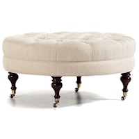 Dinah Ottoman on Casters