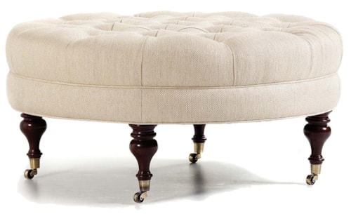 Dinah Ottoman on Casters