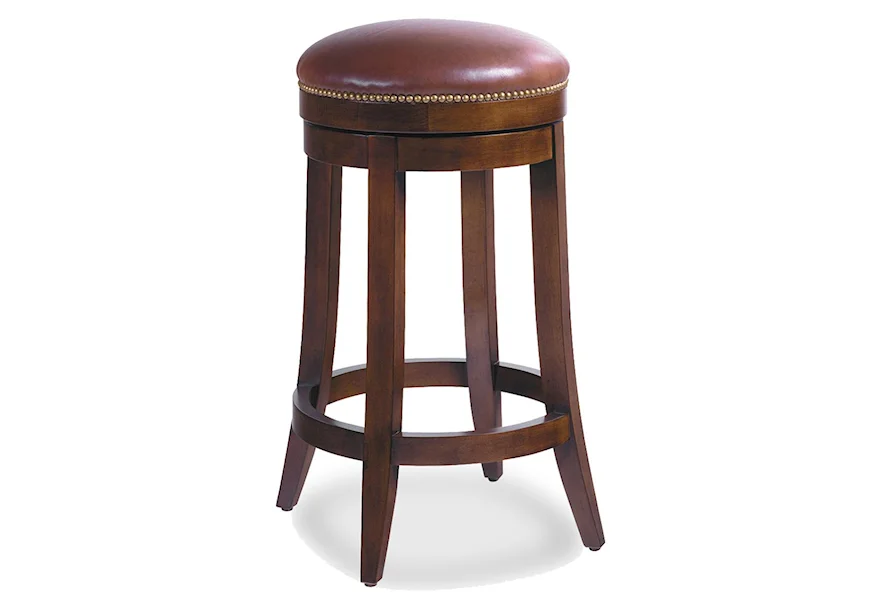 Fine Upholstered Accents Charles Barstool by Jessica Charles at Sprintz Furniture