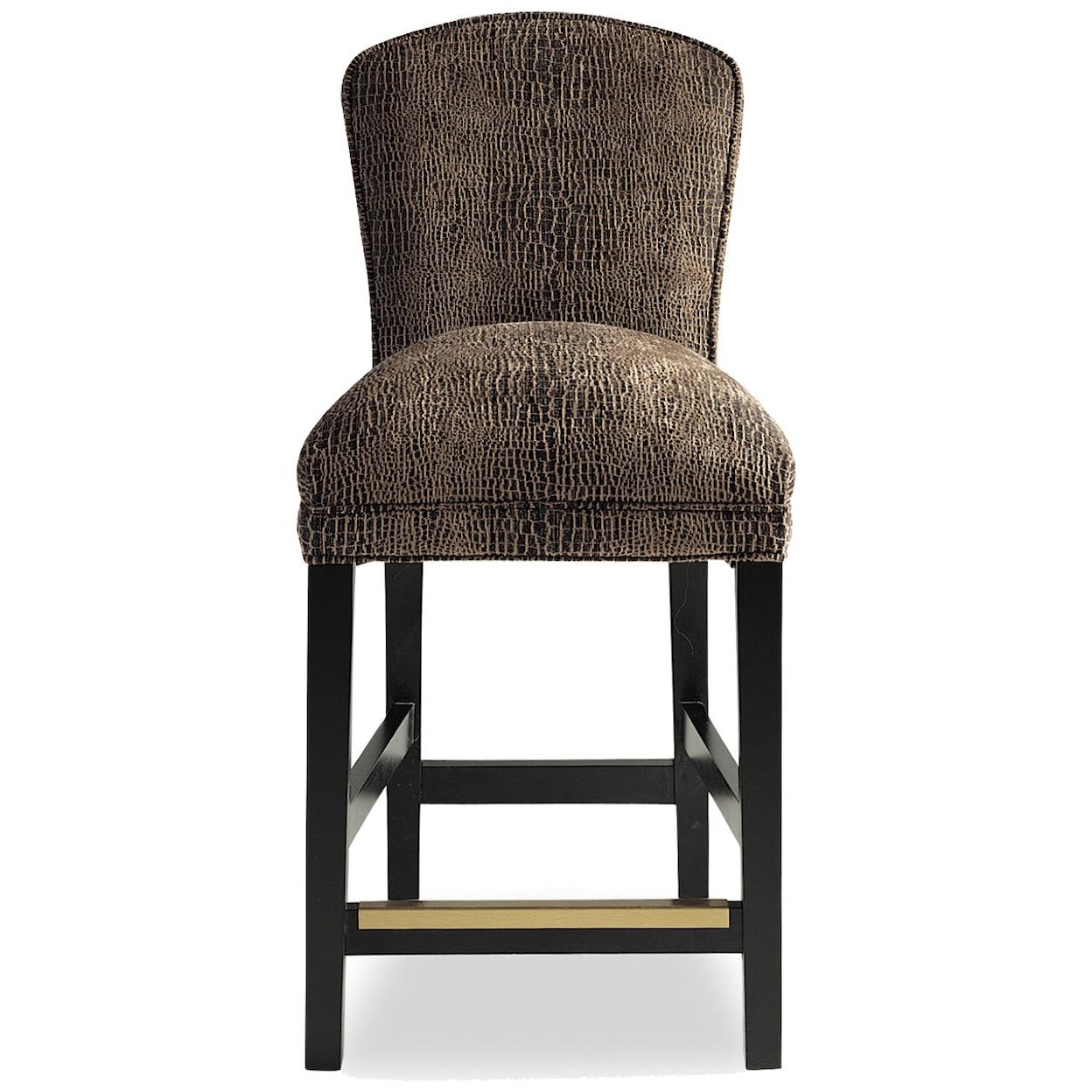 Jessica Charles Fine Upholstered Accents Hattie Memory Swivel Bar Stool