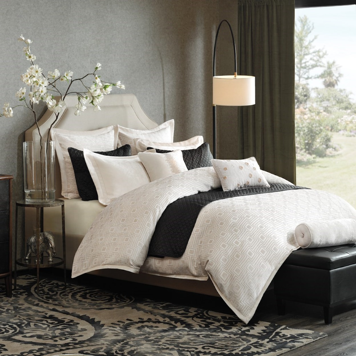 JLA Home Hampton Hill Queen Comforter Set