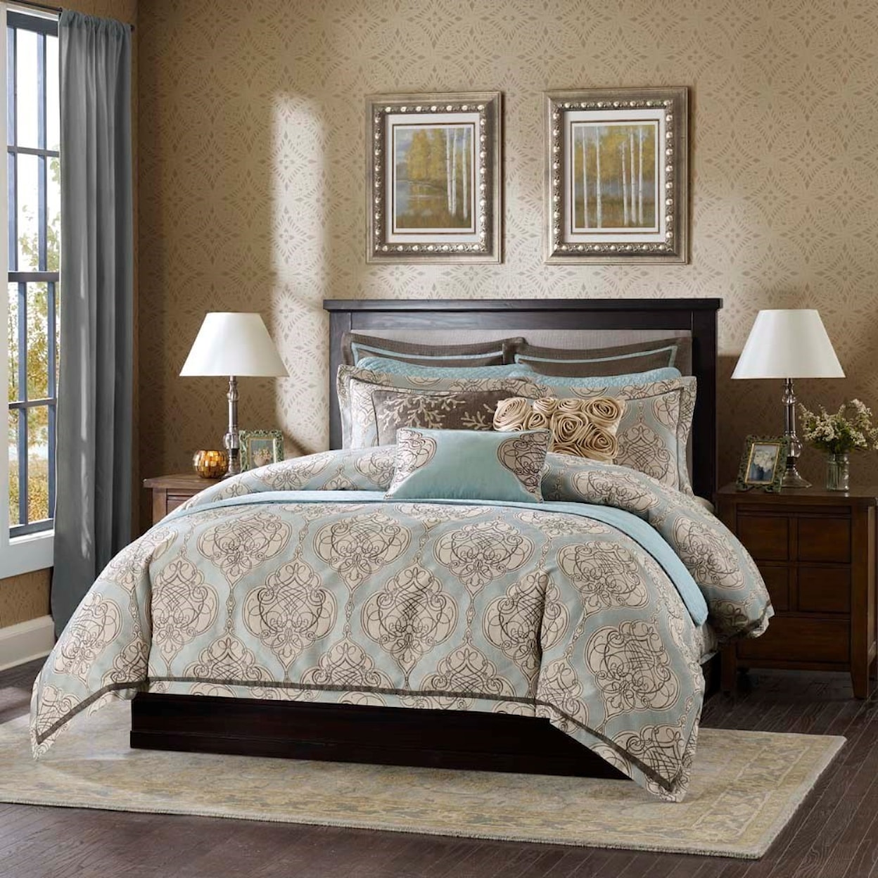 JLA Home Hampton Hill King Comforter Set