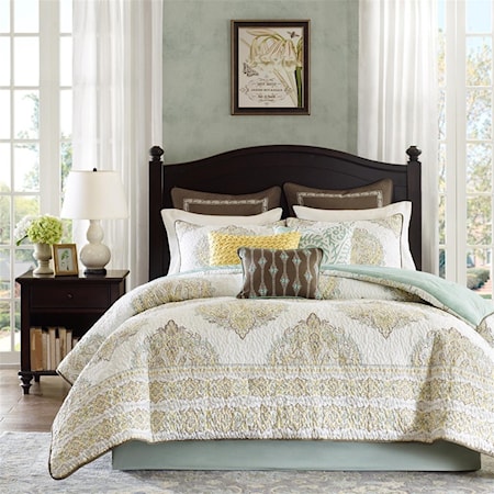 4 Piece Queen Comforter Set