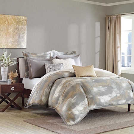 King Jacquard Comforter Set