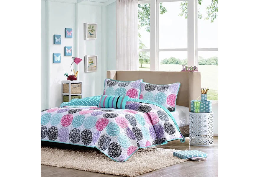 Mi Zone Twin/Twin XL Coverlet Set by JLA Home at Malouf Furniture Co.