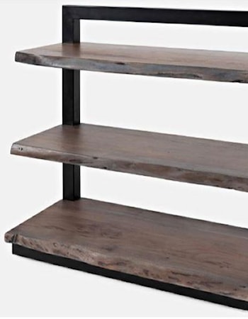 Small Grey Shelf Unit