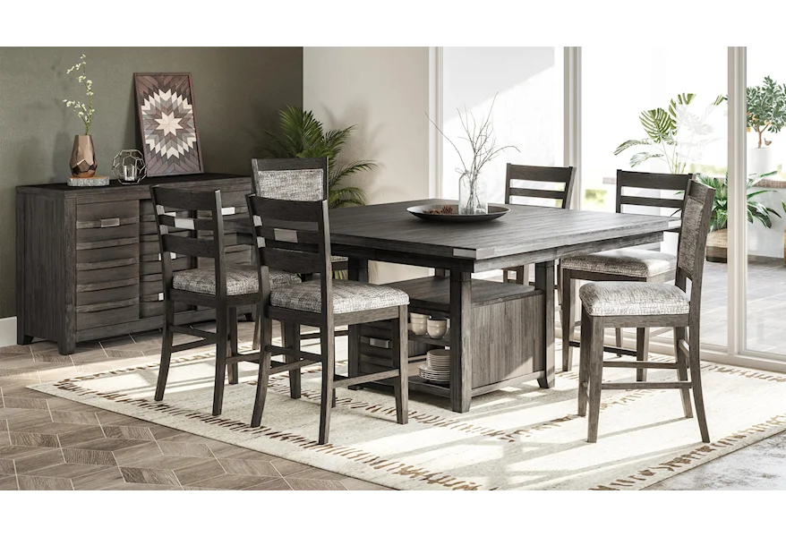 Altamonte - 1850 5 Piece Counter Height Dining Set by Jofran at Darvin Furniture
