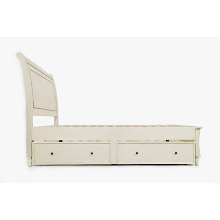 Twin Panel Bed with Trundle Bed
