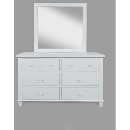 Dresser and Mirror